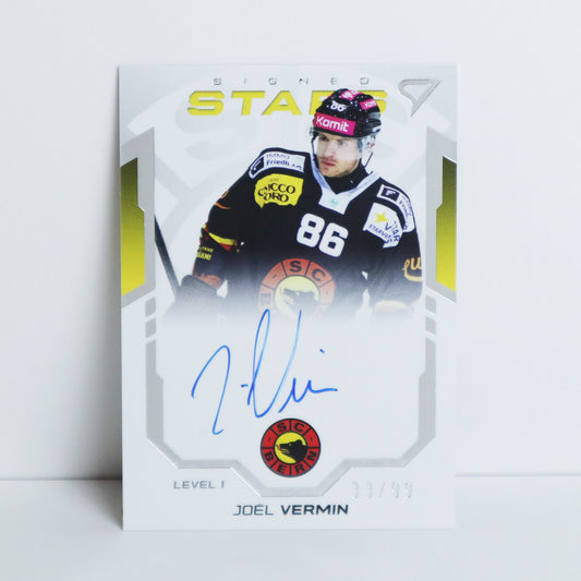 SL1-JV - SCB - JOEL VERMIN - SIGNED STARS LEVEL 1 - 33/99