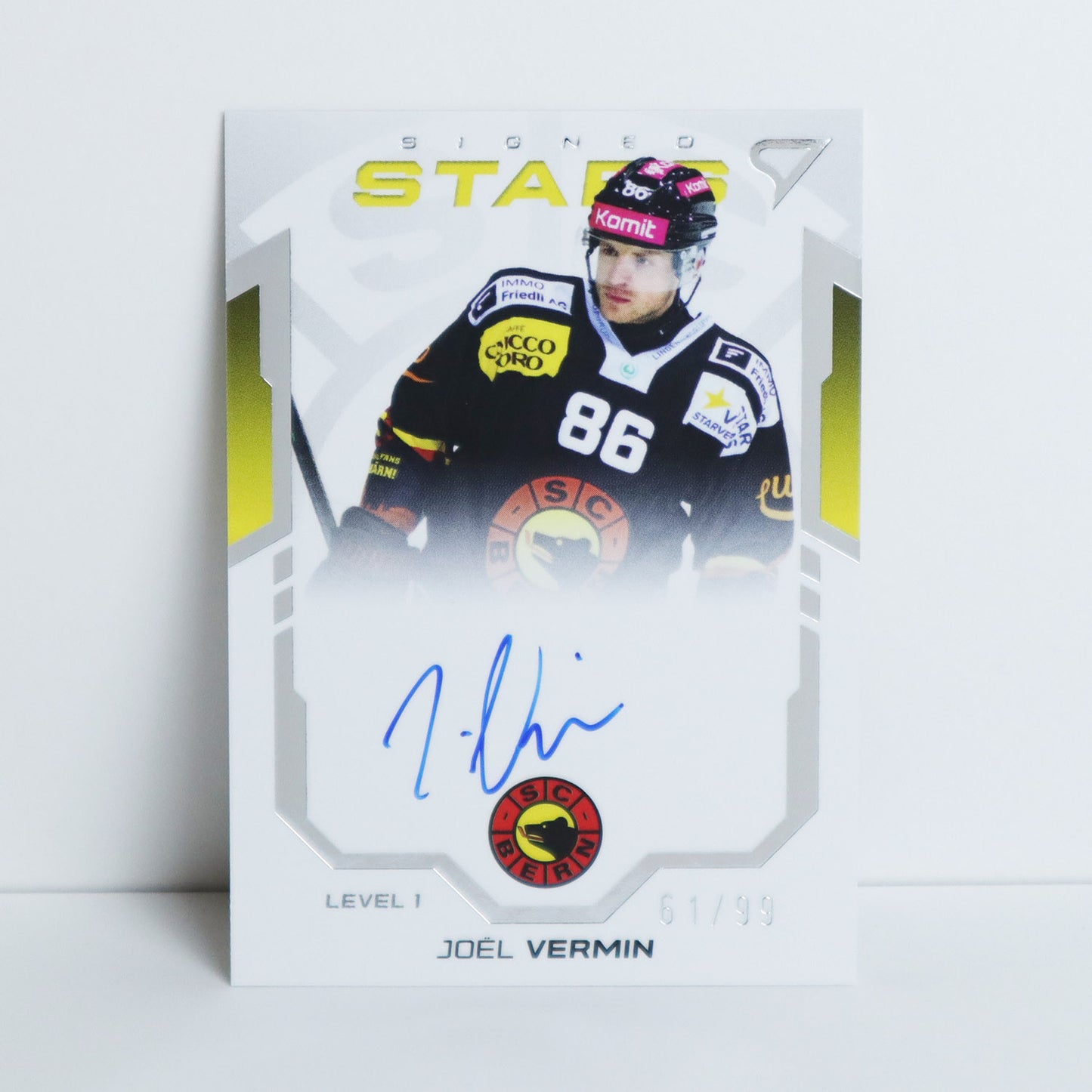 SL1-JV - SCB - JOEL VERMIN - SIGNED STARS LEVEL 1 - 61/99