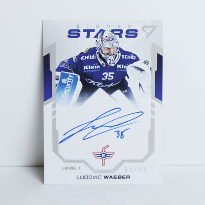 SL1-LW - EHCK - LUDOVIC WAEBER - SIGNED STARS LEVEL 1 - 99/99