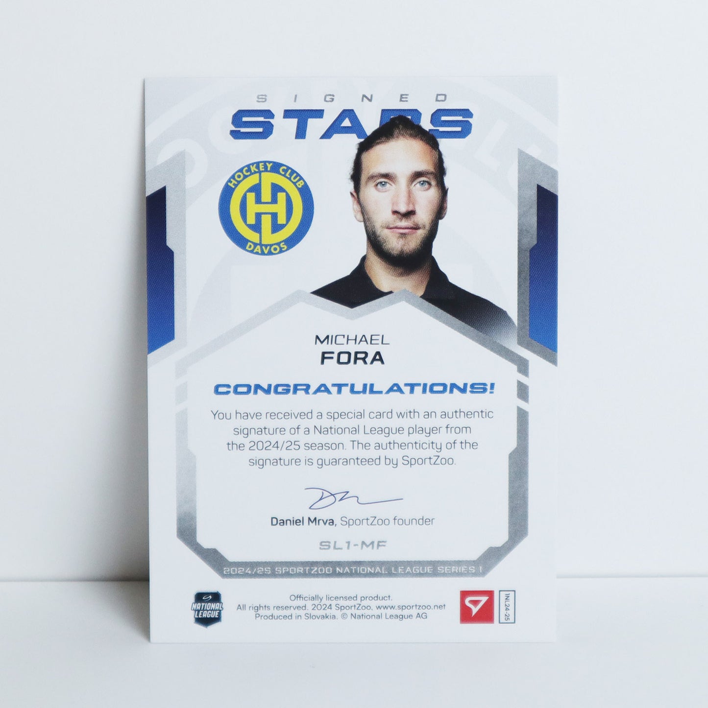 SL1-MF - HCD - MICHAEL FORA - SIGNED STARS LEVEL 1 - 44/99