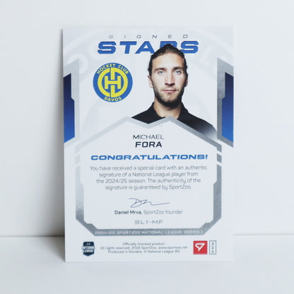 SL1-MF - HCD - MICHAEL FORA - SIGNED STARS LEVEL 1 - 95/99