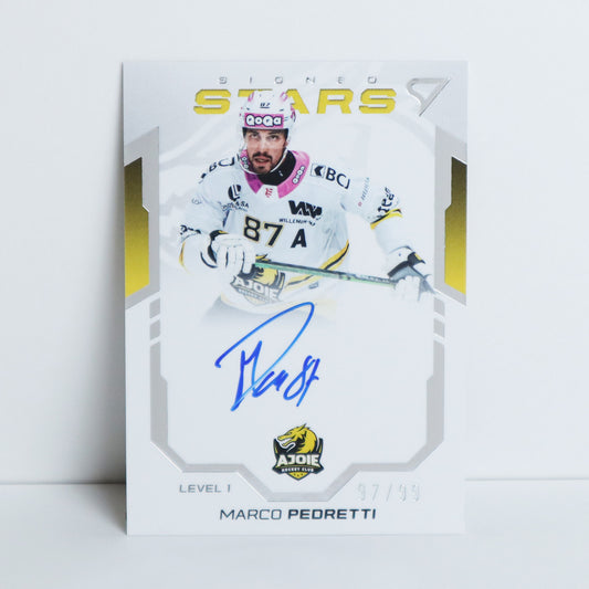 SL1-MP - HCA - MARCO PEDRETTI - SIGNED STARS LEVEL 1 - 97/99