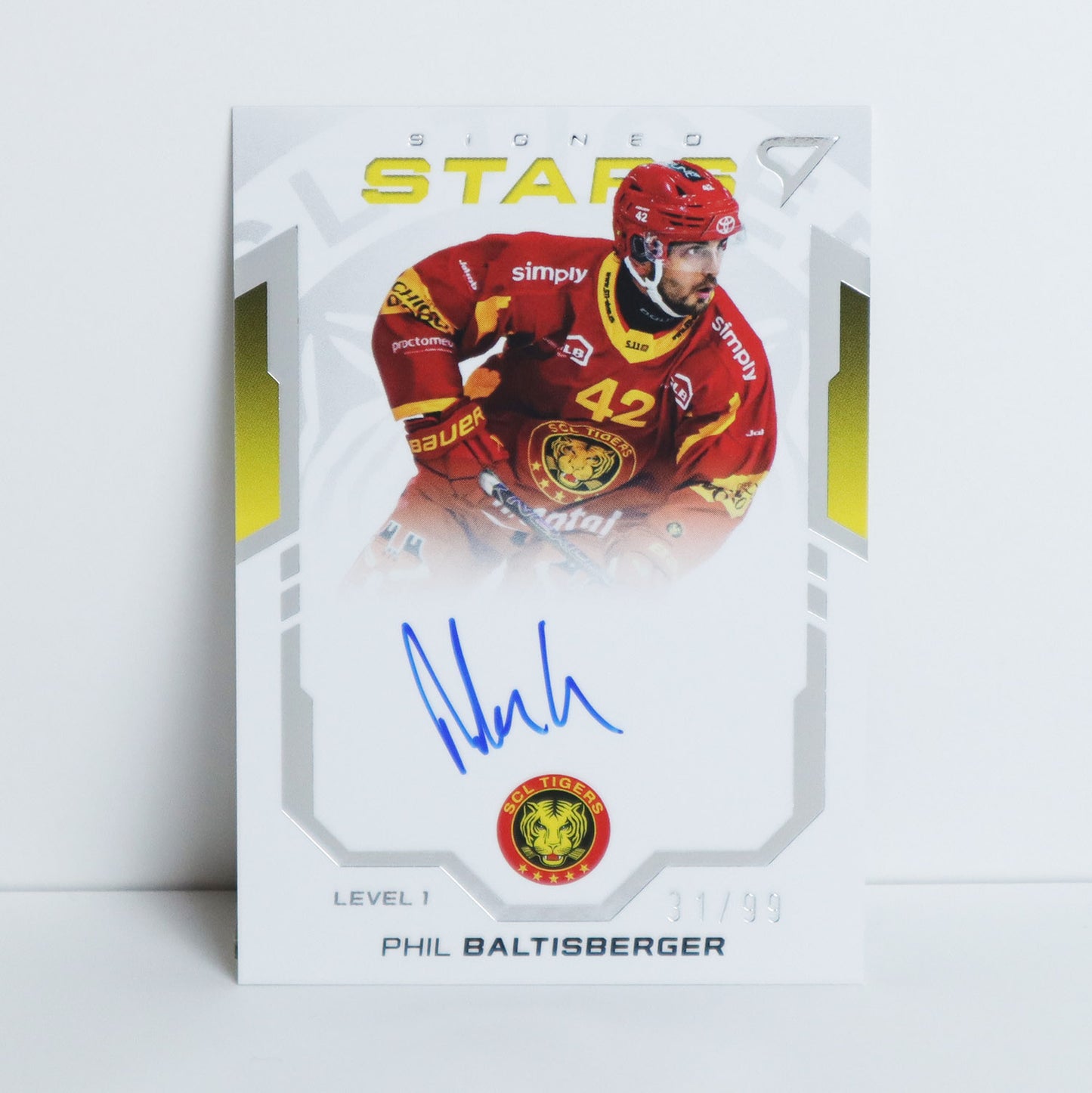 SL1-PB - SCL - PHIL BALTISBERGER - SIGNED STARS LEVEL 1 - 31/99