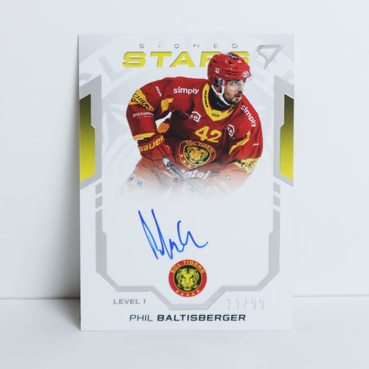 SL1-PB - SCL - PHIL BALTISBERGER - SIGNED STARS LEVEL 1 - 33/99