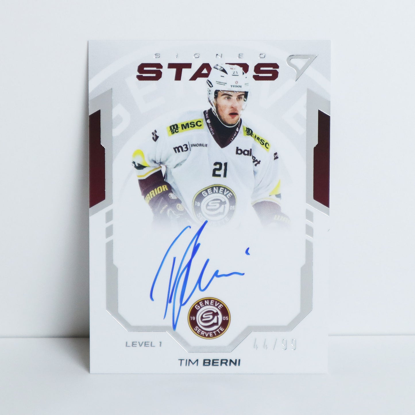 SL1-TB - GSHC - TIM BERNI - SIGNED STARS LEVEL 1 - 44/99