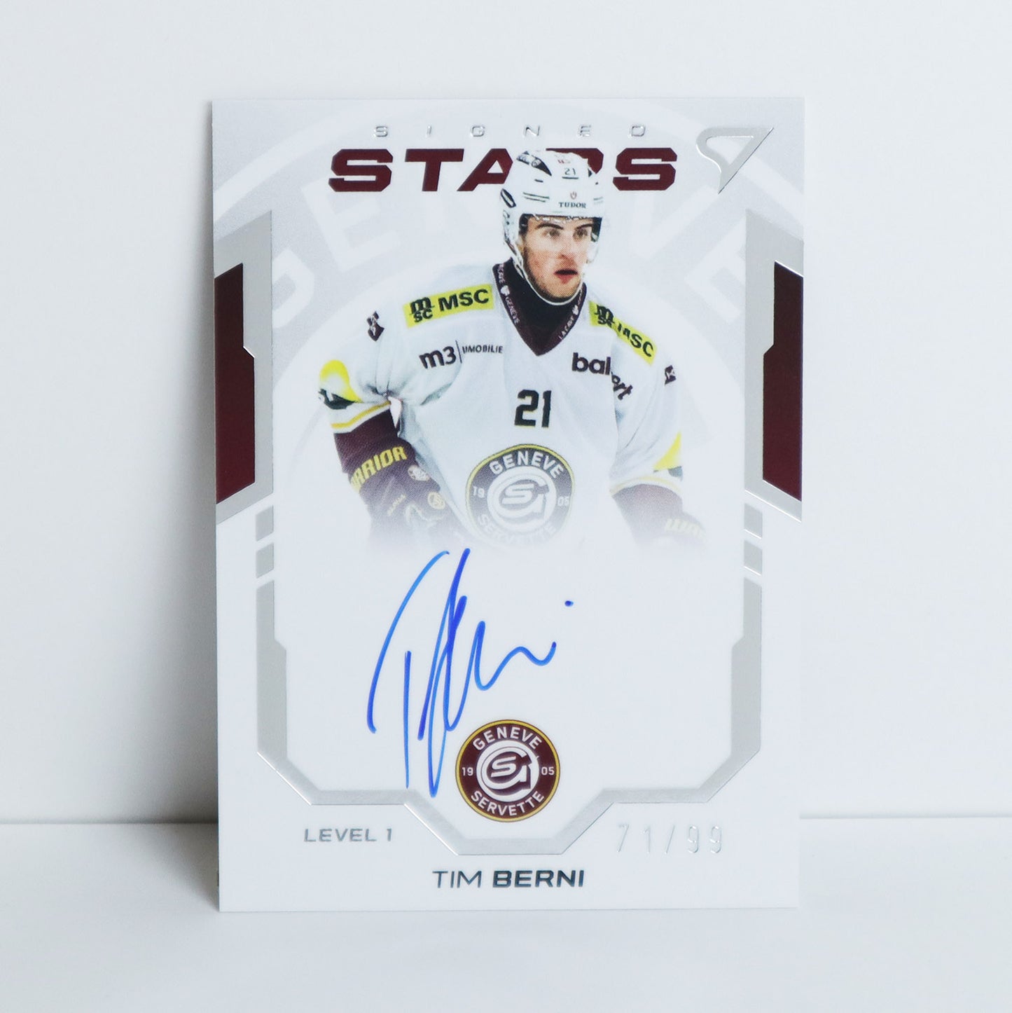 SL1-TB - GSHC - TIM BERNI - SIGNED STARS LEVEL 1 - 71/99