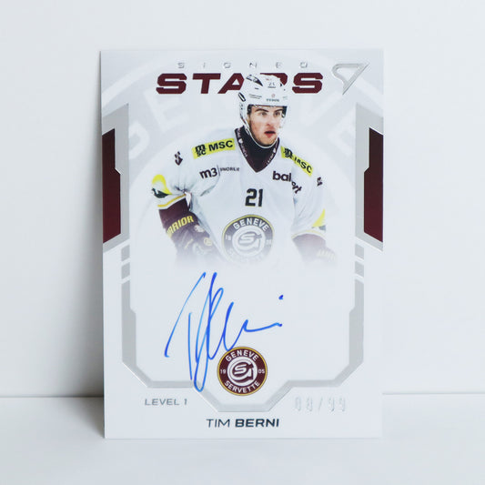 SL1-TB - GSHC - TIM BERNI - SIGNED STARS LEVEL 1 - 88/99