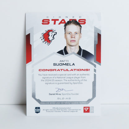 SL2-AS - LHC - ANTTI SUOMELA - SIGNED STARS LEVEL 2 - 11/69