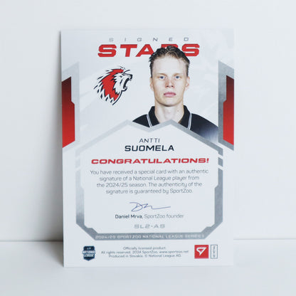 SL2-AS - LHC - ANTTI SUOMELA - SIGNED STARS LEVEL 2 - 22/69