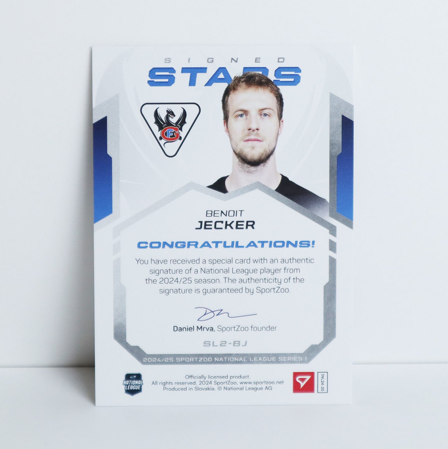 SL2-BJ - FRI - BENOIT JECKER - SIGNED STARS LEVEL 2 - 06/69