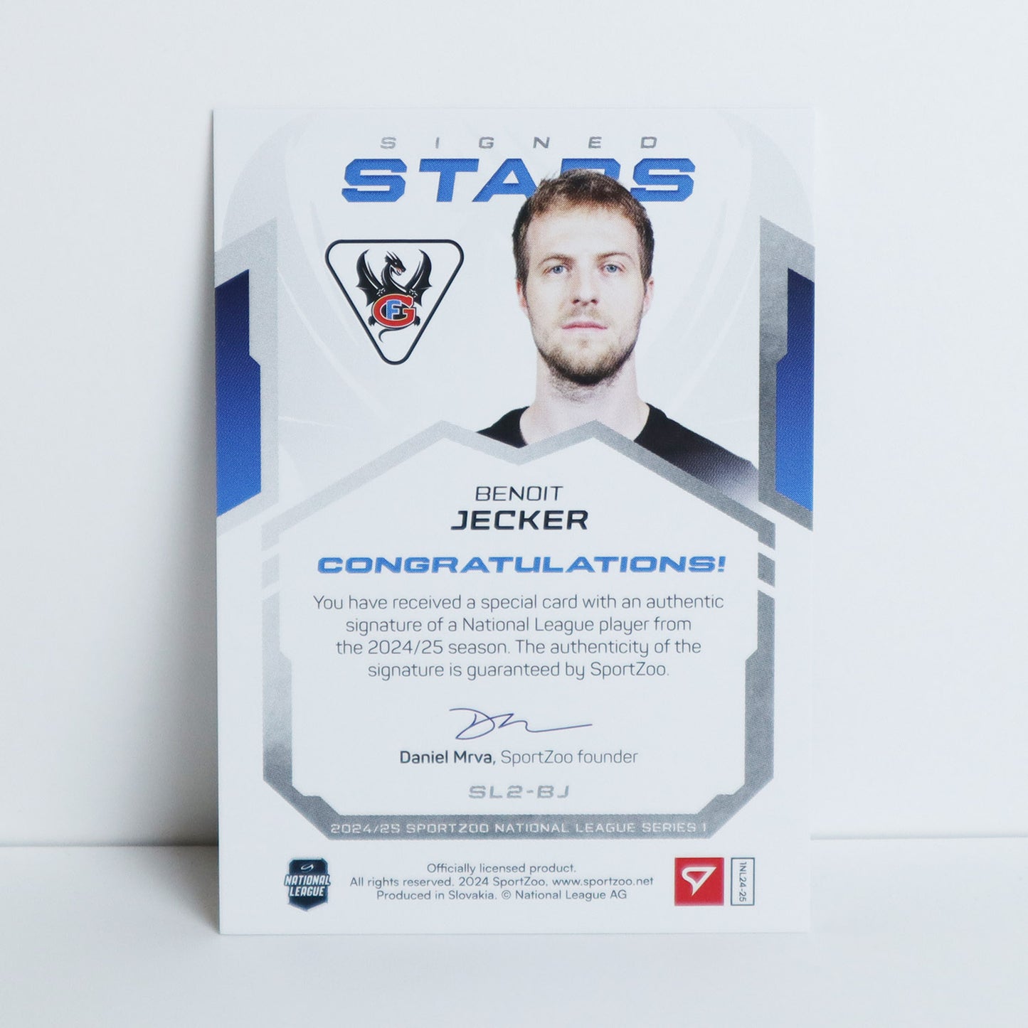 SL2-BJ - FRI - BENOIT JECKER - SIGNED STARS LEVEL 2 - 24/69