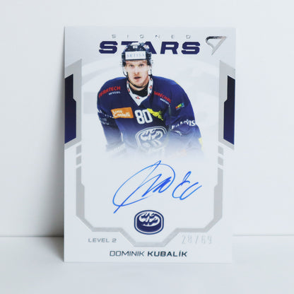 SL2-DK - HCAP - DOMINIK KUBALIK - SIGNED STARS LEVEL 2 - 28/69