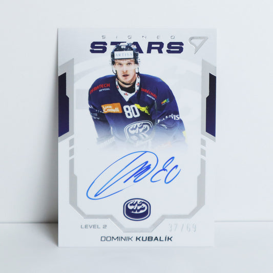 SL2-DK - HCAP - DOMINIK KUBALIK - SIGNED STARS LEVEL 2 - 37/69