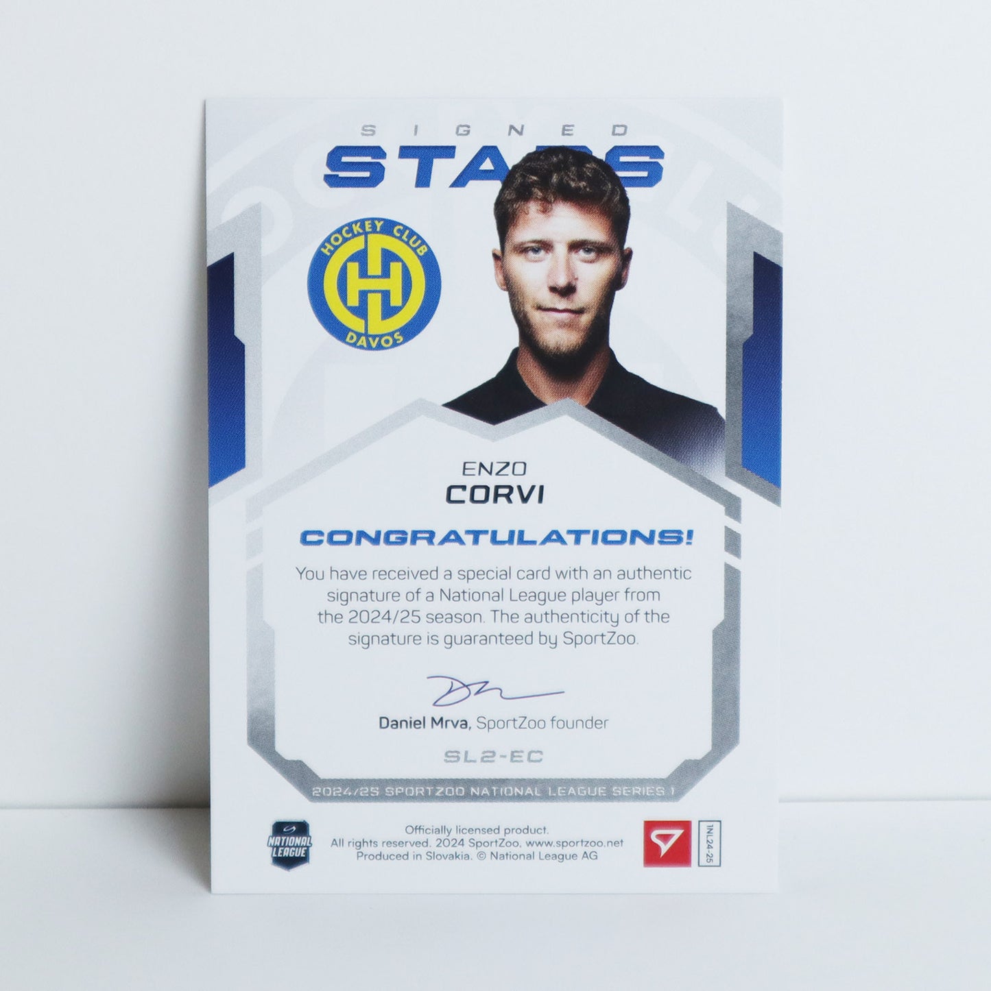 SL2-EC - HCD - ENZO CORVI - SIGNED STARS LEVEL 2 - 17/69