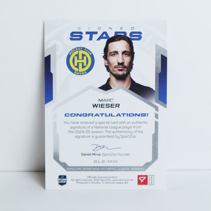 SL2-MW - HCD - MARC WIESER - SIGNED STARS LEVEL 2 - 59/69