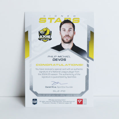 SL2-PD - HCA - PHILIP-MICHAEL DEVOS - SIGNED STARS LEVEL 2 - 15/69