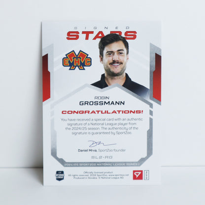 SL2-RG - EHCB - ROBIN GROSSMANN - SIGNED STARS LEVEL 2 - 31/69