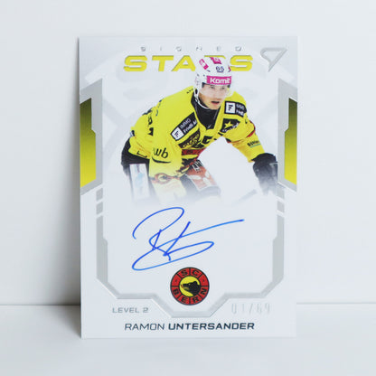 SL2-RU - SCB - RAMON UNTERSANDER - SIGNED STARS LEVEL 2 - 01/69