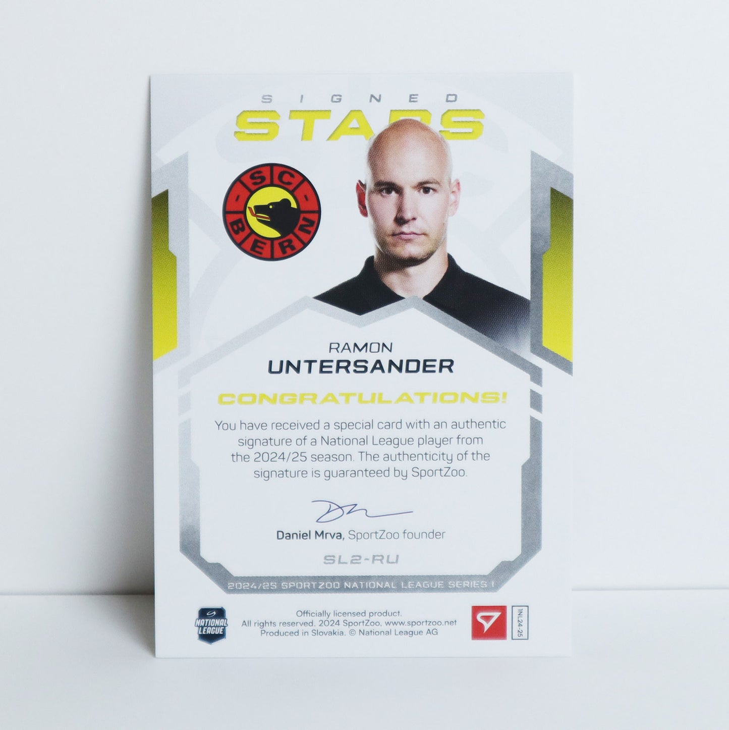 SL2-RU - SCB - RAMON UNTERSANDER - SIGNED STARS LEVEL 2 - 48/69