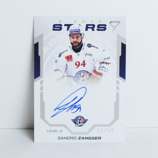 SL2-SZ - SCRJ - SANDRO ZANGGER - SIGNED STARS LEVEL 2 - 22/69