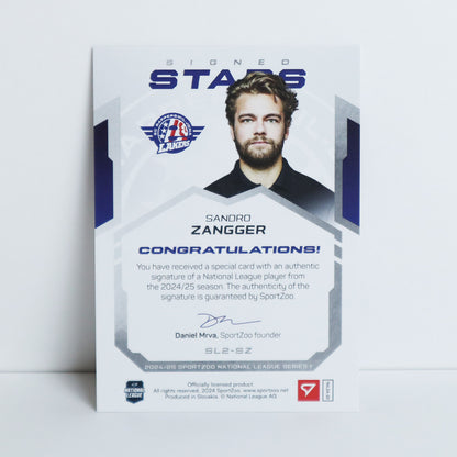 SL2-SZ - SCRJ - SANDRO ZANGGER - SIGNED STARS LEVEL 2 - 22/69