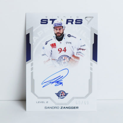 SL2-SZ - SCRJ - SANDRO ZANGGER - SIGNED STARS LEVEL 2 - 60/69