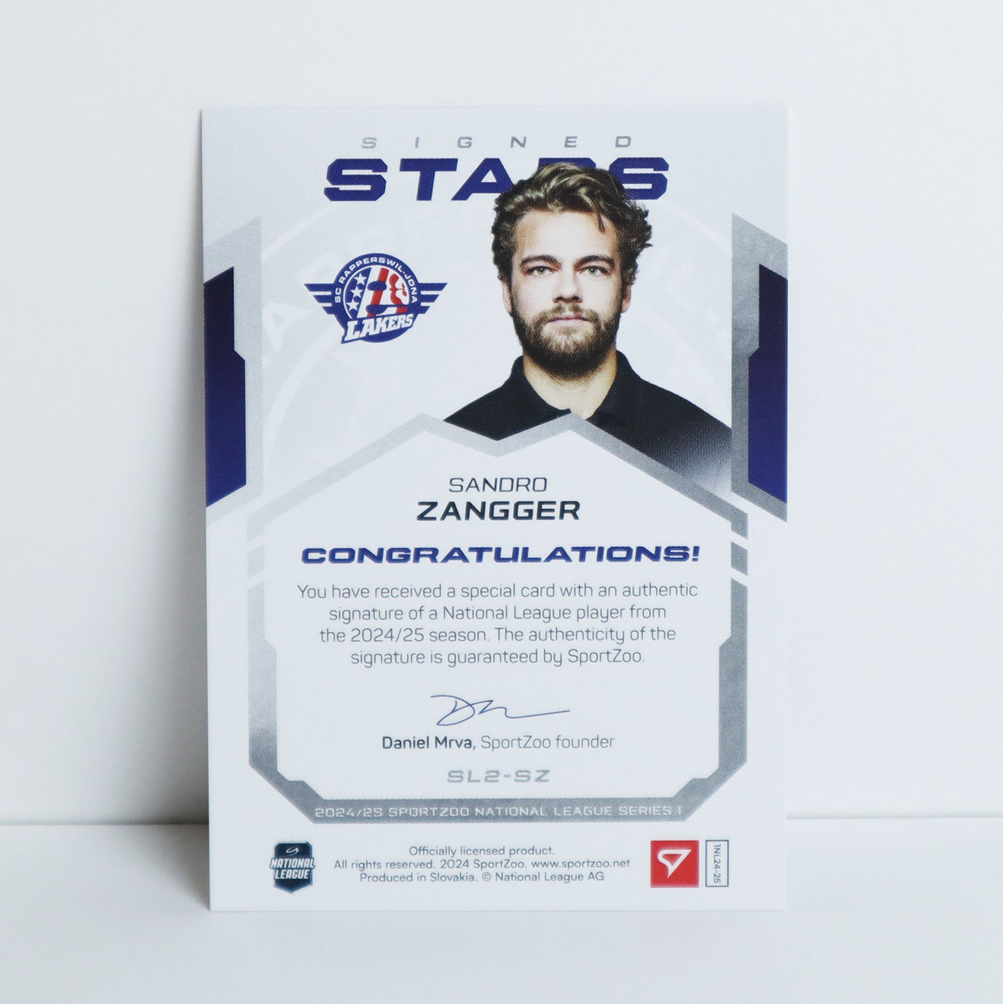 SL2-SZ - SCRJ - SANDRO ZANGGER - SIGNED STARS LEVEL 2 - 60/69