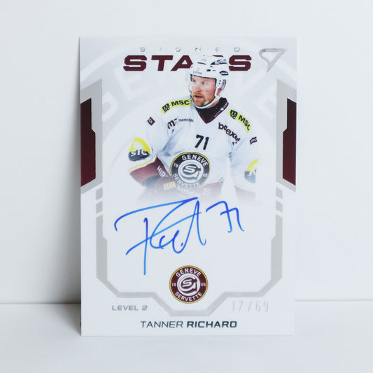 SL2-TR - GSHC - TANNER RICHARD - SIGNED STARS LEVEL 2 - 17/69