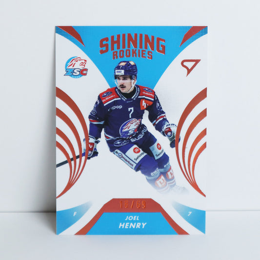 SR-01 - ZSC - JOEL HENRY - SHINING ROOKIES COPPER - 18/69