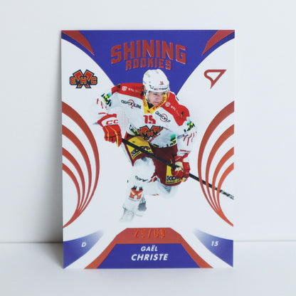 SR-06 - EHCB - GAEL CHRISTE - SHINING ROOKIES COPPER - 29/69