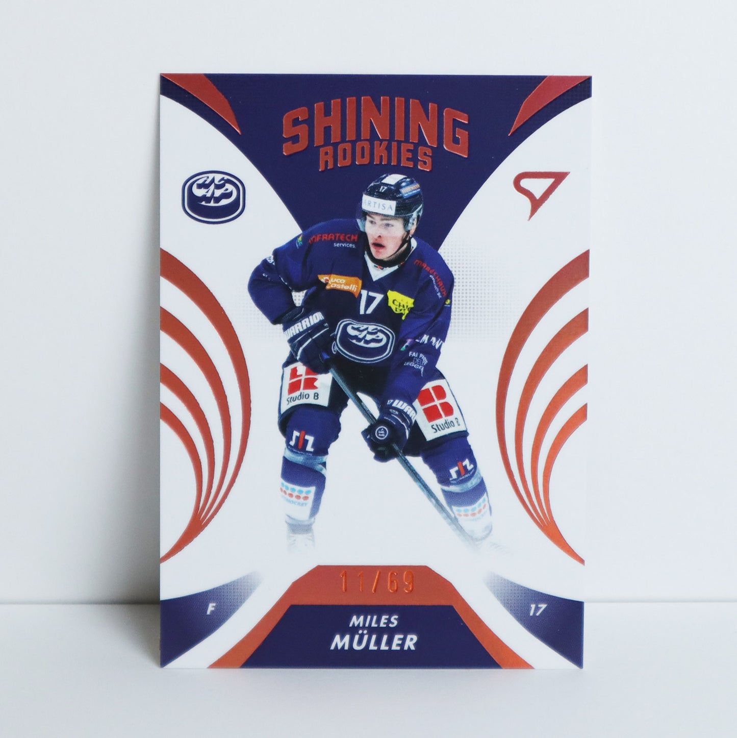 SR-07 - HCAP - MILES MULLER - SHINING ROOKIES COPPER - 11/69