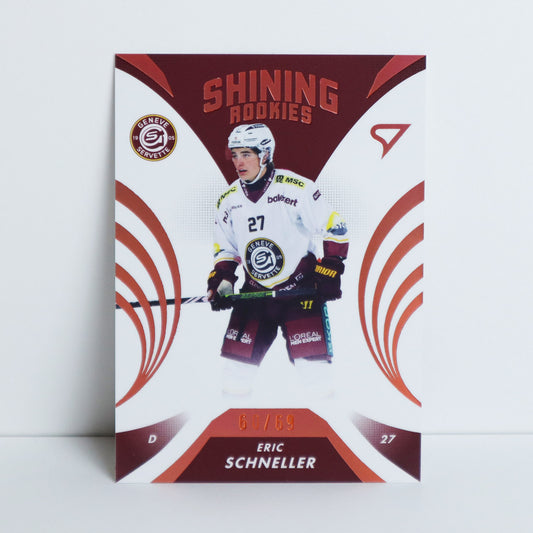 SR-08 - GSHC - ERIC SCHNELLER - SHINING ROOKIES COPPER - 60/69