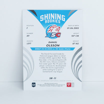 SR-11 - ZSC - DANIEL OLSSON - SHINING ROOKIES COPPER - 44/69