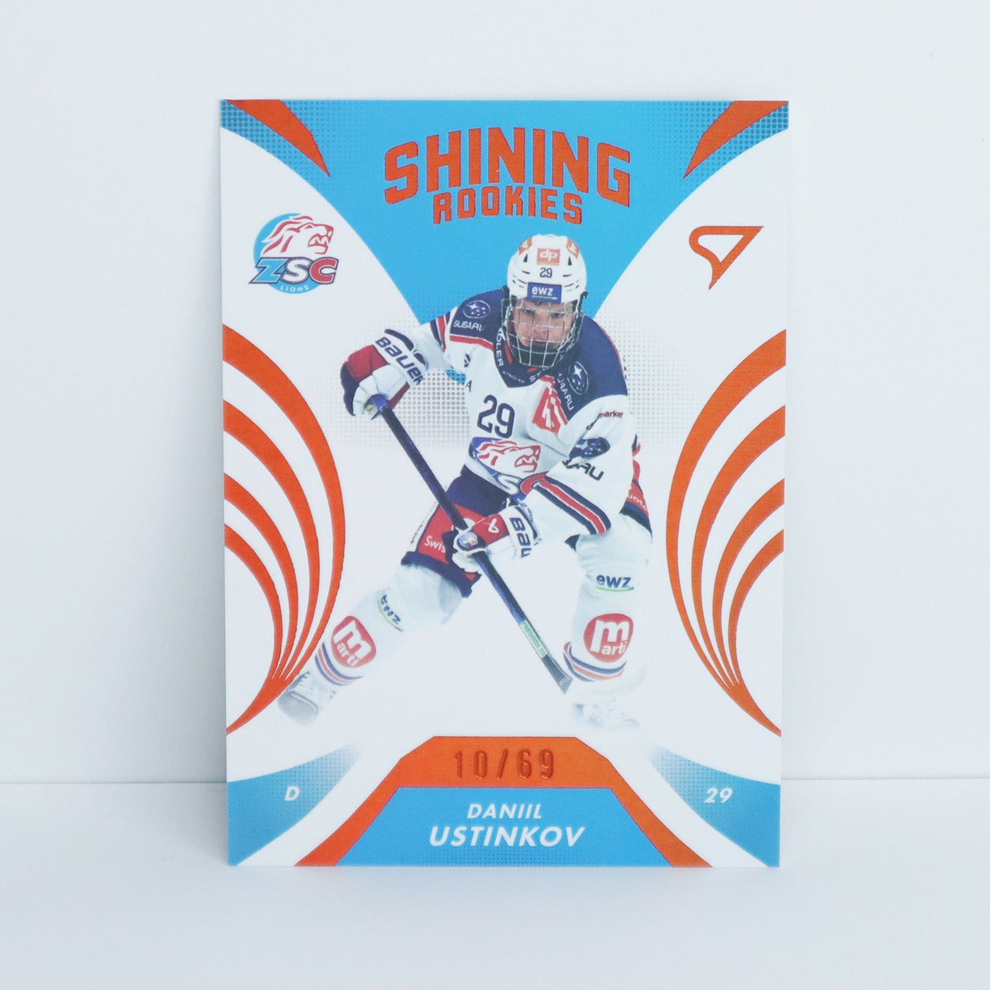 SR-13 - ZSC - DANIIL USTINKOV - SHINING ROOKIES COPPER - 10/69