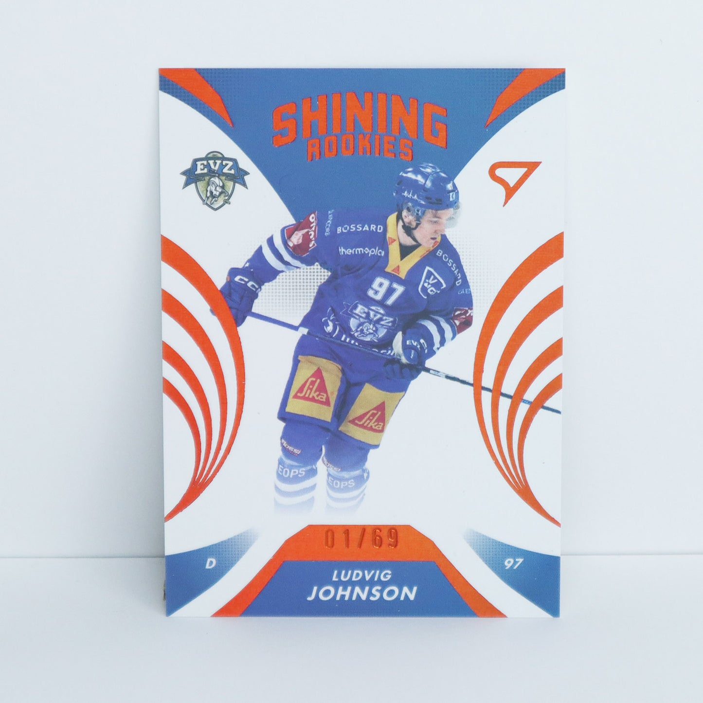 SR-18 - EVZ - LUDVIG JOHNSON - SHINING ROOKIES COPPER - 01/69