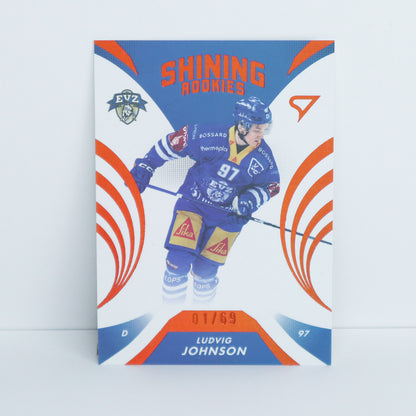 SR-18 - EVZ - LUDVIG JOHNSON - SHINING ROOKIES COPPER - 01/69