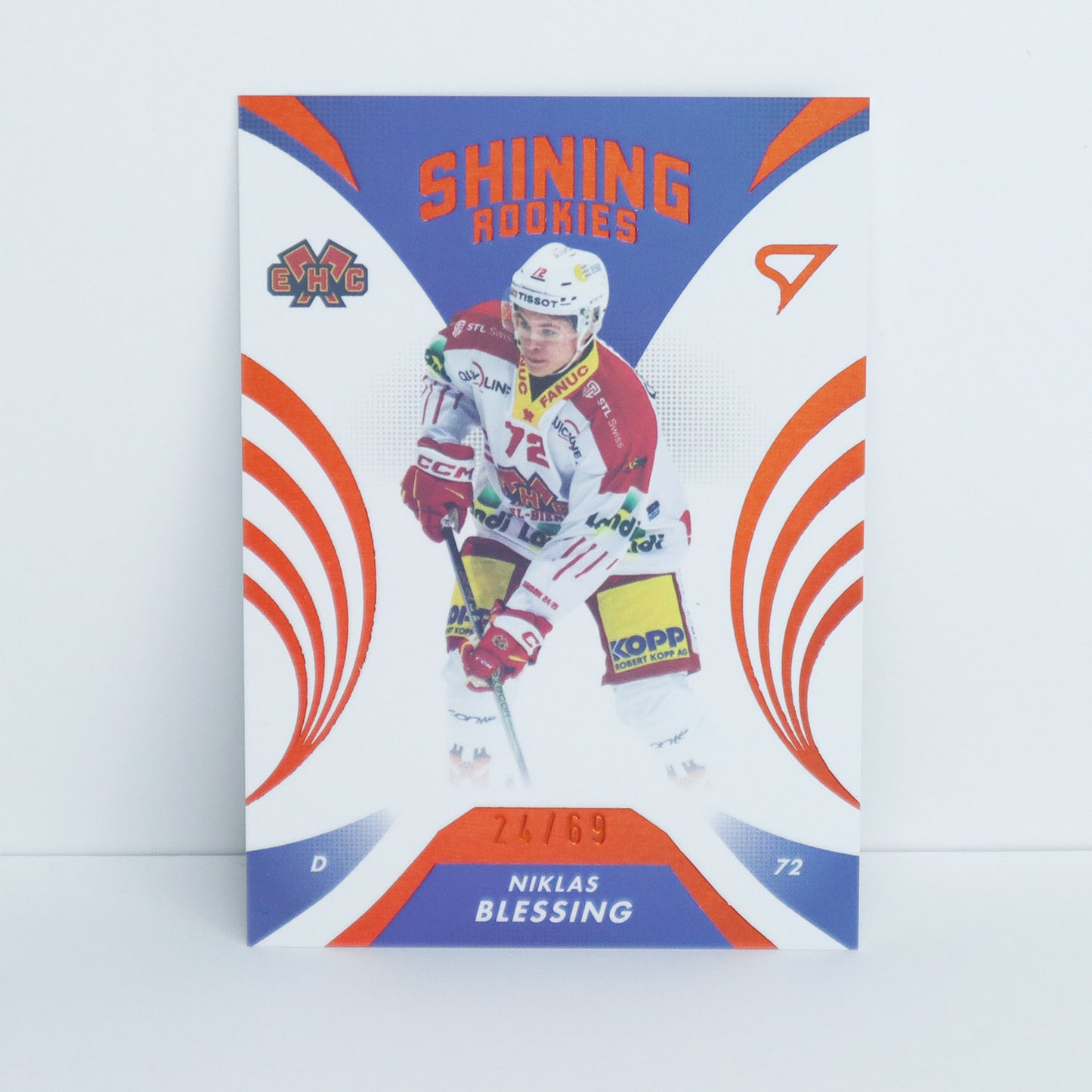 SR-21 - EHCB - NIKLAS BLESSING - SHINING ROOKIES COPPER - 24/69
