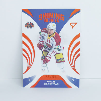 SR-21 - EHCB - NIKLAS BLESSING - SHINING ROOKIES COPPER - 24/69