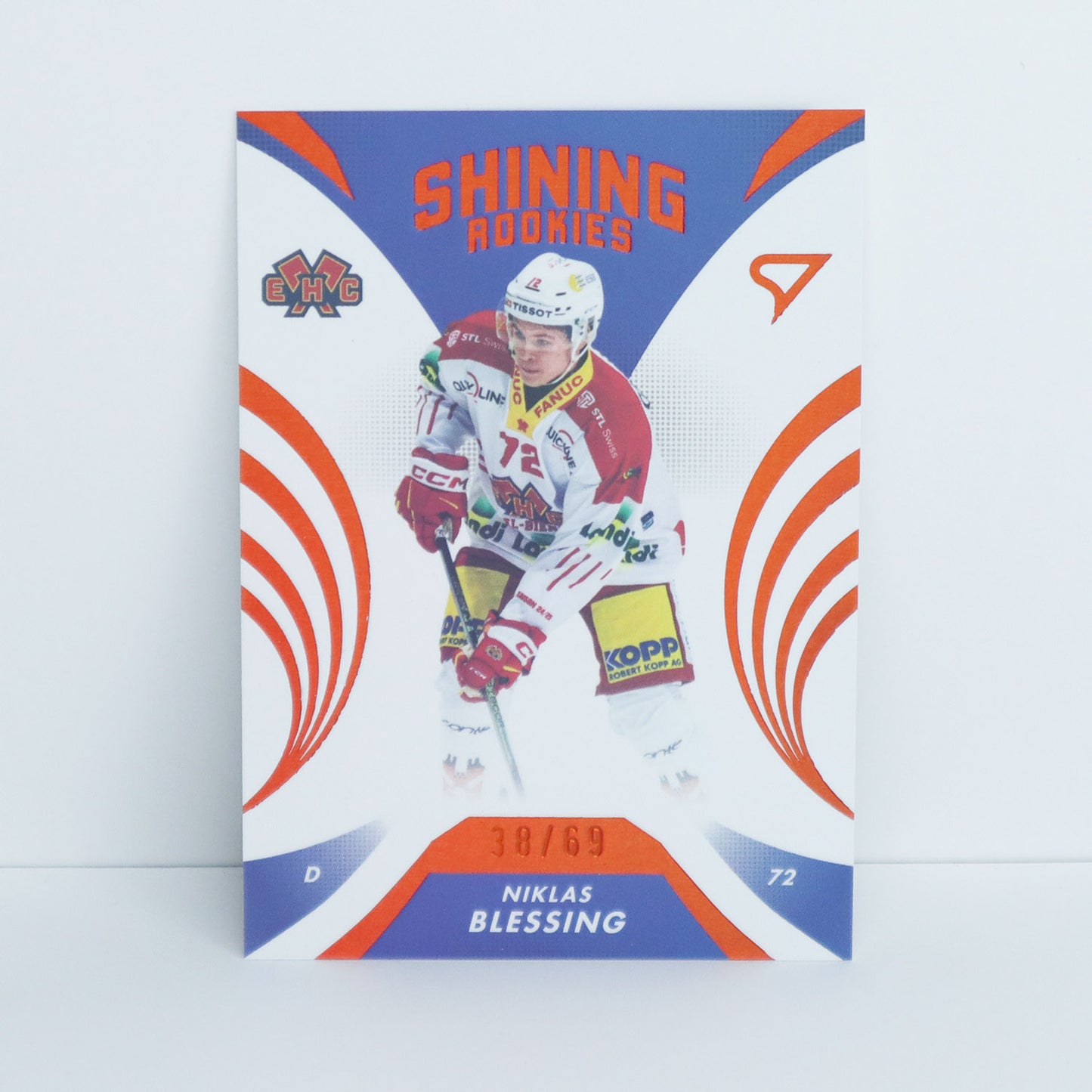 SR-21 - EHCB - NIKLAS BLESSING - SHINING ROOKIES COPPER - 38/69