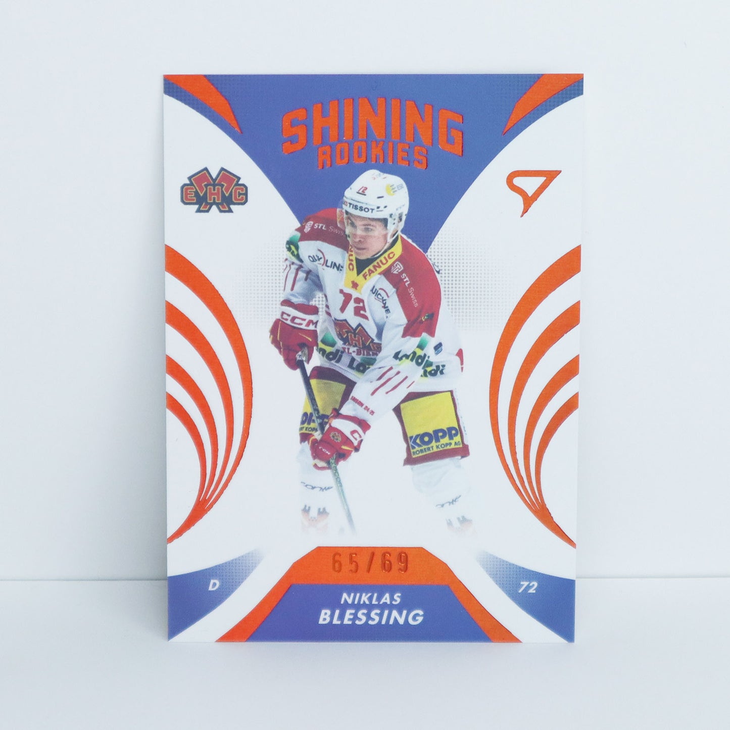 SR-21 - EHCB - NIKLAS BLESSING - SHINING ROOKIES COPPER - 65/69