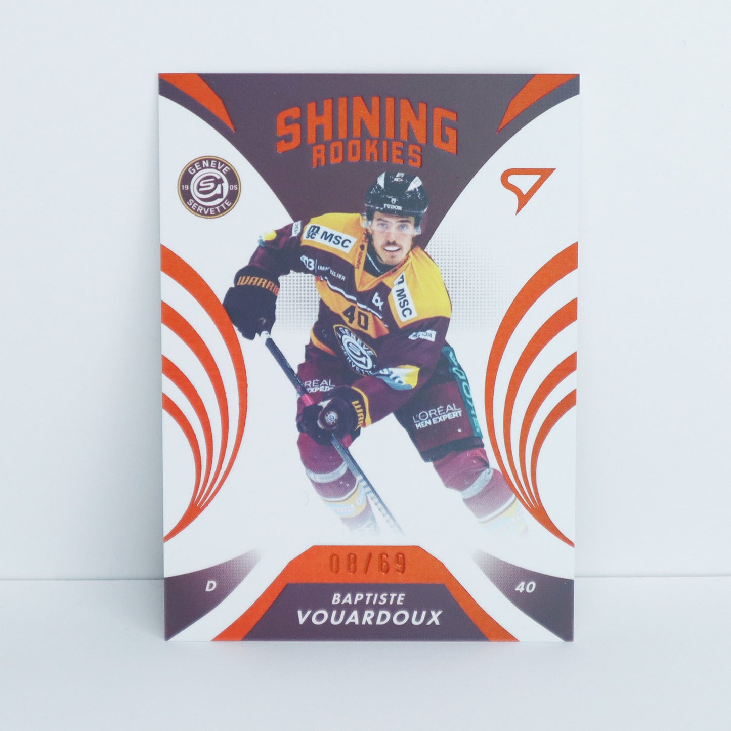 SR-25 - GSHC - BAPTISTE VOUARDOUX - SHINING ROOKIES COPPER - 08/69