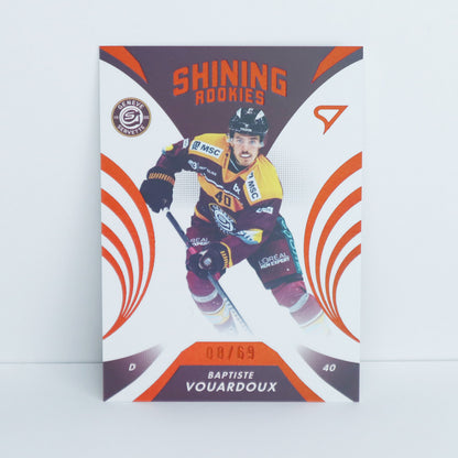 SR-25 - GSHC - BAPTISTE VOUARDOUX - SHINING ROOKIES COPPER - 08/69