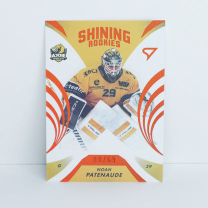 SR-27 - HCA - NOAH PATENAUDE - SHINING ROOKIES COPPER - 08/69