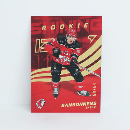 SR-02 - LHC - BASILE SANSONNENS - SHINING ROOKIES GOLD - 69/69