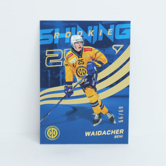 SR-04 - HCD - BENI WAIDACHER - SHINING ROOKIES GOLD - 66/69
