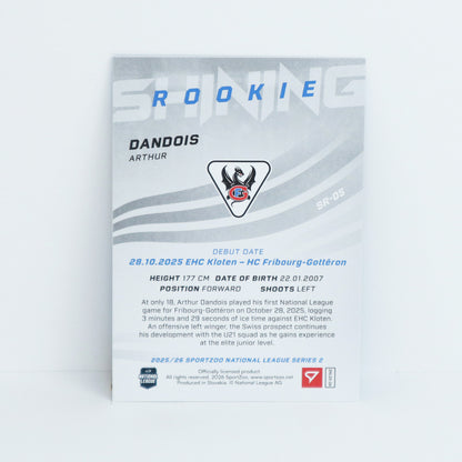 SR-05 - FRI - ARTHUR DANDOIS - SHINING ROOKIES BASE