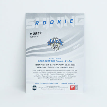 SR-07 - EVZ - DORIAN MORET - SHINING ROOKIES GOLD - 67/69