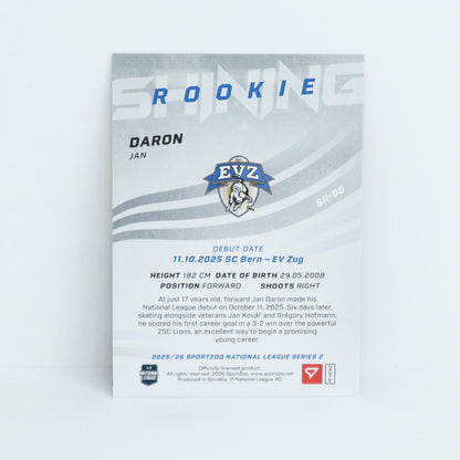 SR-08 - EVZ - JAN DARON - SHINING ROOKIES GOLD - 46/69
