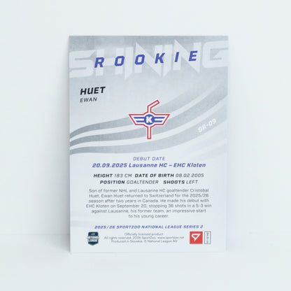 SR-09 - EHCK - EWAN HUET - SHINING ROOKIES GOLD - 64/69