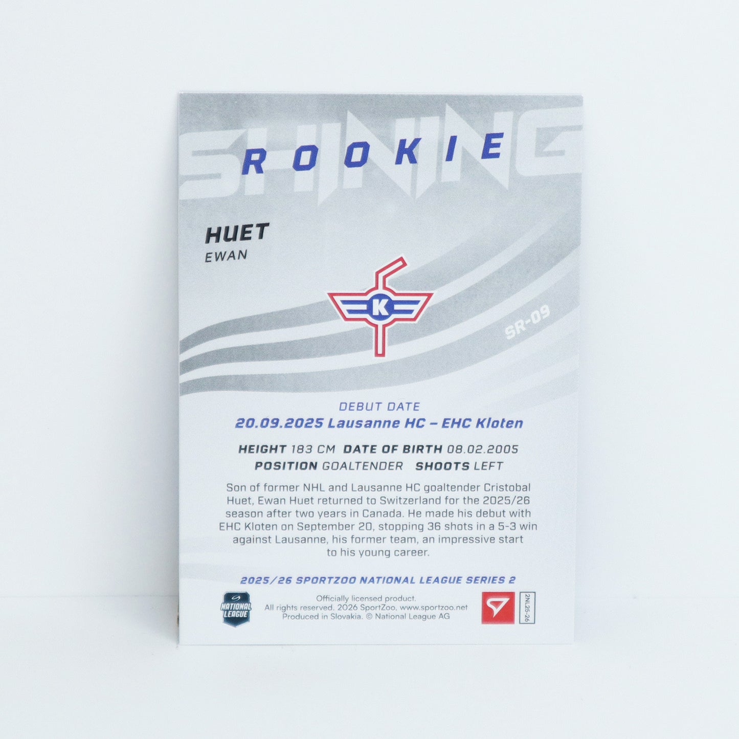 SR-09 - EHCK - EWAN HUET - SHINING ROOKIES BASE